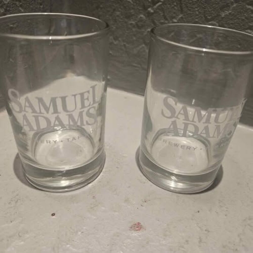 Samuel Adam's Tasting Glasses Beer Flights Beer Glasses Boston Brewery 4.5 ounce